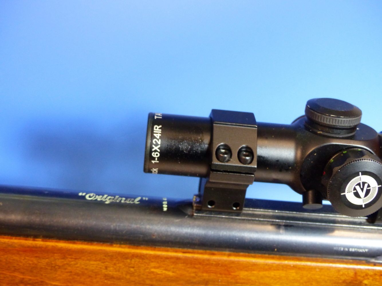 ORIGINAL MODEL 45 AIR RIFLE 0.177 SERIAL No.271532 WITH TAC VECTOR OPTIX 1-6 x 241 R TELESCOPIC - Image 6 of 10