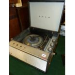 A BUSH RECORDS PLAYER WITH GARRARD RECORD DECK.