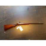 RIFLE. .22LR BSA BOLT ACTION SERIAL No.11654. ST.No.3360.PLEASE NOTE: A CURRENT FIREARMS CERTIFICATE