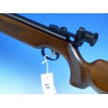 WEIHBRAUCH HW55 AIR RIFLE 0.177 SERIAL No.1214000 FITTED WITH TARGET SIGHTS, WITH SLIP- UNUSED