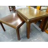 A GORDON RUSSELL , BROADWAY WORKS, NEST OF THREE OCCASIONAL TABLES.