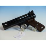 WEBLEY SENIOR AIR PISTOL SERIAL No.414.