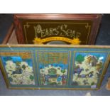 A COLOUR PRINT OF A PERSIAN MANUSCRIPT DEPICTING VARIOUS SCENES OF COURT LIFE TOGETHER WITH A