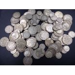 COINS. A COLLECTION OF GEO.V. SILVER AND HALF SILVER CROWNS, FLORINS, SHILLINGS AND SIXPENCES,