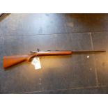 RIFLE. .22LR BSA BOLT ACTION. SERIAL No.JD40631. ST.No.3358. PLEASE NOTE: A CURRENT FIREARMS