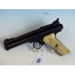 HAWTHORNE M150 Co2 AIR PISTOL 0.22 SERIAL No.335150 WITH ORIGINAL BOX,ETC.