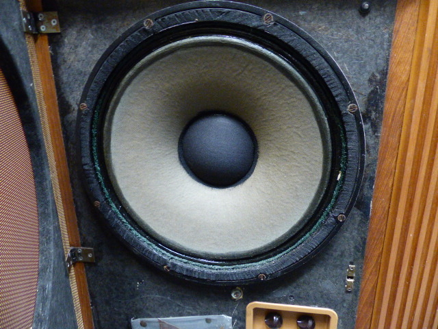 A LARGE PAIR OF TANNOY SPEAKERS. - Image 12 of 16