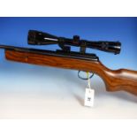 BSA AIR RIFLE 0.25 SERIAL No.AAR05983 WITH SCOPE DEERFIELD 21031.