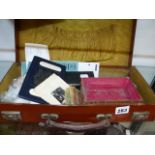 TWO BUFFS LODGE MEDALS AND A TUNBRIDGEWARE SMALL SEWING TRAY,ETC..