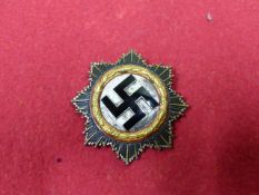 THIRD REICH WAR ORDER OF THE GERMAN CROSS IN GOLD