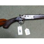RIFLE CASHMORE .22LR SINGLE SHOT SIDE LEVER SERIAL NUMBER 12595 (STOCK NO. 3380)