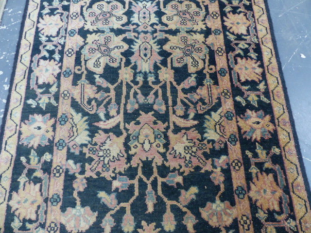 AN ORIENTAL RUNNER OF PERSIAN DESIGN. 510 x 83cms. - Image 6 of 11