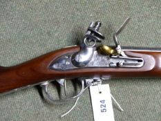 SHOTGUN-UN-NAMED FLINTLOCK BLACKPOWDER MUZZLE LOADER SERIAL NUMBER 1777 (ST NO3396)