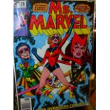 MARVEL COMICS "MS. MARVEL- EVEN AVENGERS CAN DIE" 1978 (18-02198) TOGETHER WITH POWER MAN AND