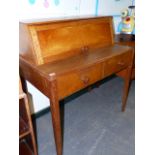 A RARE REYNOLDS OF LUDLOW ARTS AND CRAFTS OAK BUREAU WRITING CABINET, BELIEVED ORIGINALLY