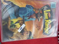 THREE VINTAGE DELL COMICS "THE LONE RANGER", TOGETHER WITH CLASSICS ILLUSTRATED NO 131 & 159 (5)