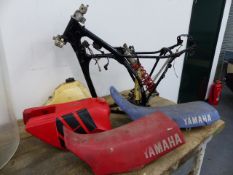 A YAMAHA TRIALS BIKE FOR COMPLETE RESTORATION.