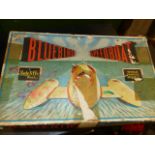 SUTCLIFFE BOATS- BOXED CLOCKWORK TINPLATE TOY MODEL OF BLUEBIRD SPEEDBOAT