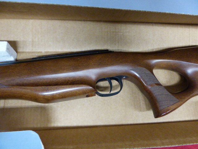 AIR RIFLE. A DIANA 470 TH (TARGET HUNTER) SERIAL NUMBER 0156166 ( FITTED VMACH TUNING KIT) IN - Image 4 of 11