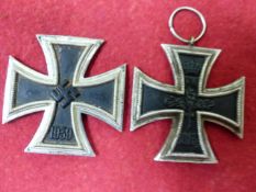 GERMAN IRON CROSS SECOND CLASS 1813 AND GERMAN IRON CROSS SECOND CLASS 1939