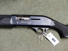 SHOTGUN- WEBLEY AND SCOTT 12G SEMI-AUTO LEFT HANDED SERIAL NUMBER 155427 (STOCK NO 3394)