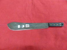 A MILITARY MACHETE DATED 1944.