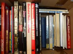 BOOKS - A LARGE COLLECTION OF PRINCIPALLY GERMAN MILITARY AND NAZI REICH RELATED BOOKS AND