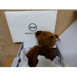 TWO MODERN STEIFF BEARS IN ORIGINAL BOXES AND WITH CERTIFICATES, ONE LIMITED EDITION NUMBER 490/906.