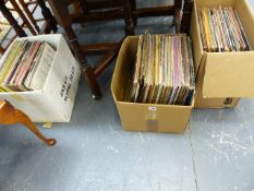 A QTY OF RECORD ALBUMS.