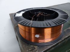 A COIL OF COPPER WIRE