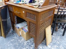 A MOORISH STYLE DRESSING TABLE.