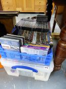 A QTY OF DVDS,ETC.