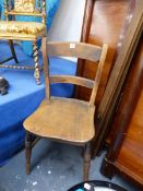 AN OXFORD SIDE CHAIR.