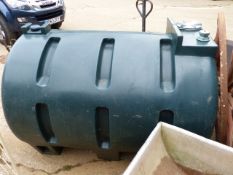 A LARGE 1300 LITRE FUEL TANK.