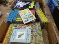 A QTY OF CHILDREN'S BOOKS.