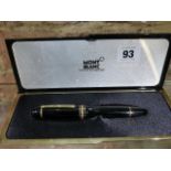 A MONT BLANC LE GRANDE FOUNTAIN PEN, WITH AN 18K NIB REF 4810.