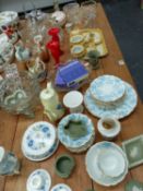 WEDGWOOD JASPERWARES AND OTHER CHINA.