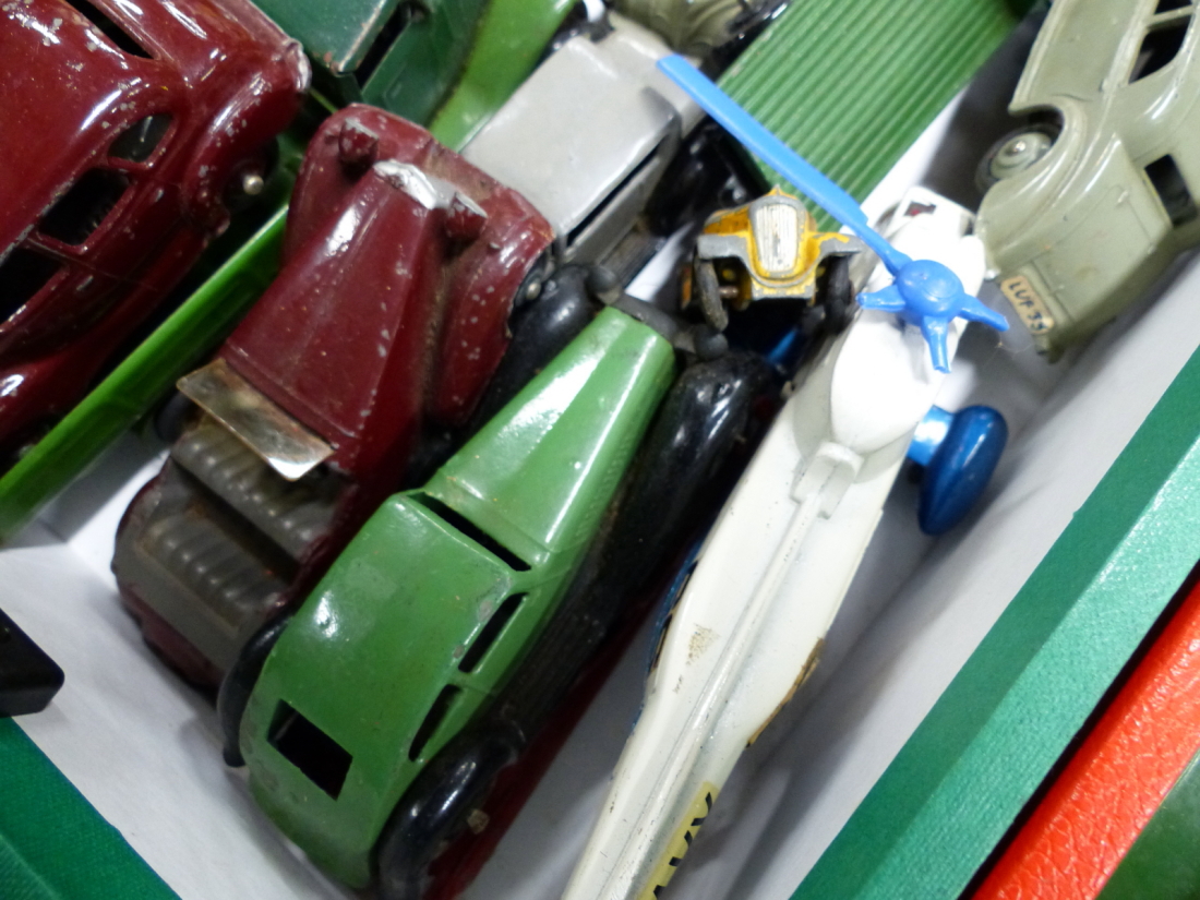 APPROXIMATELY FIFTY DINKY, MATCHBOX AND OTHER DIE CAST TOYS TO INCLUDE A FORDSON TRACTOR, FODEN FLAT - Image 8 of 13
