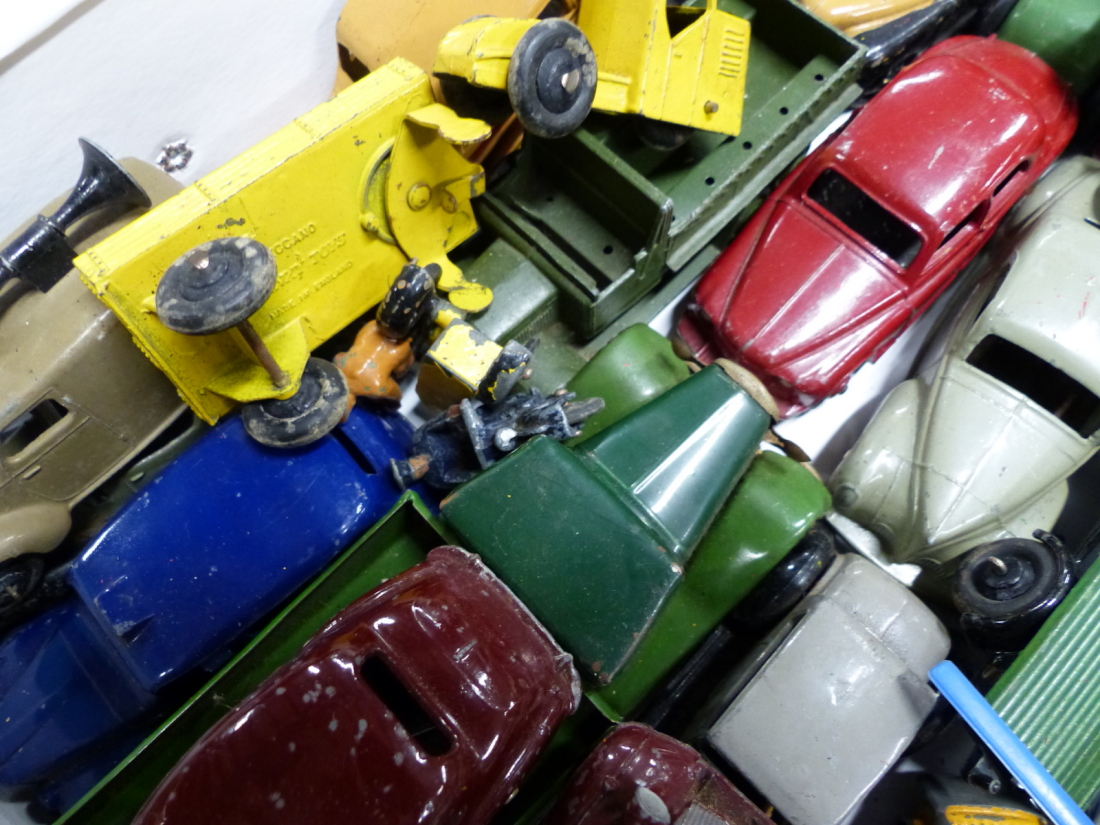 APPROXIMATELY FIFTY DINKY, MATCHBOX AND OTHER DIE CAST TOYS TO INCLUDE A FORDSON TRACTOR, FODEN FLAT - Image 9 of 13