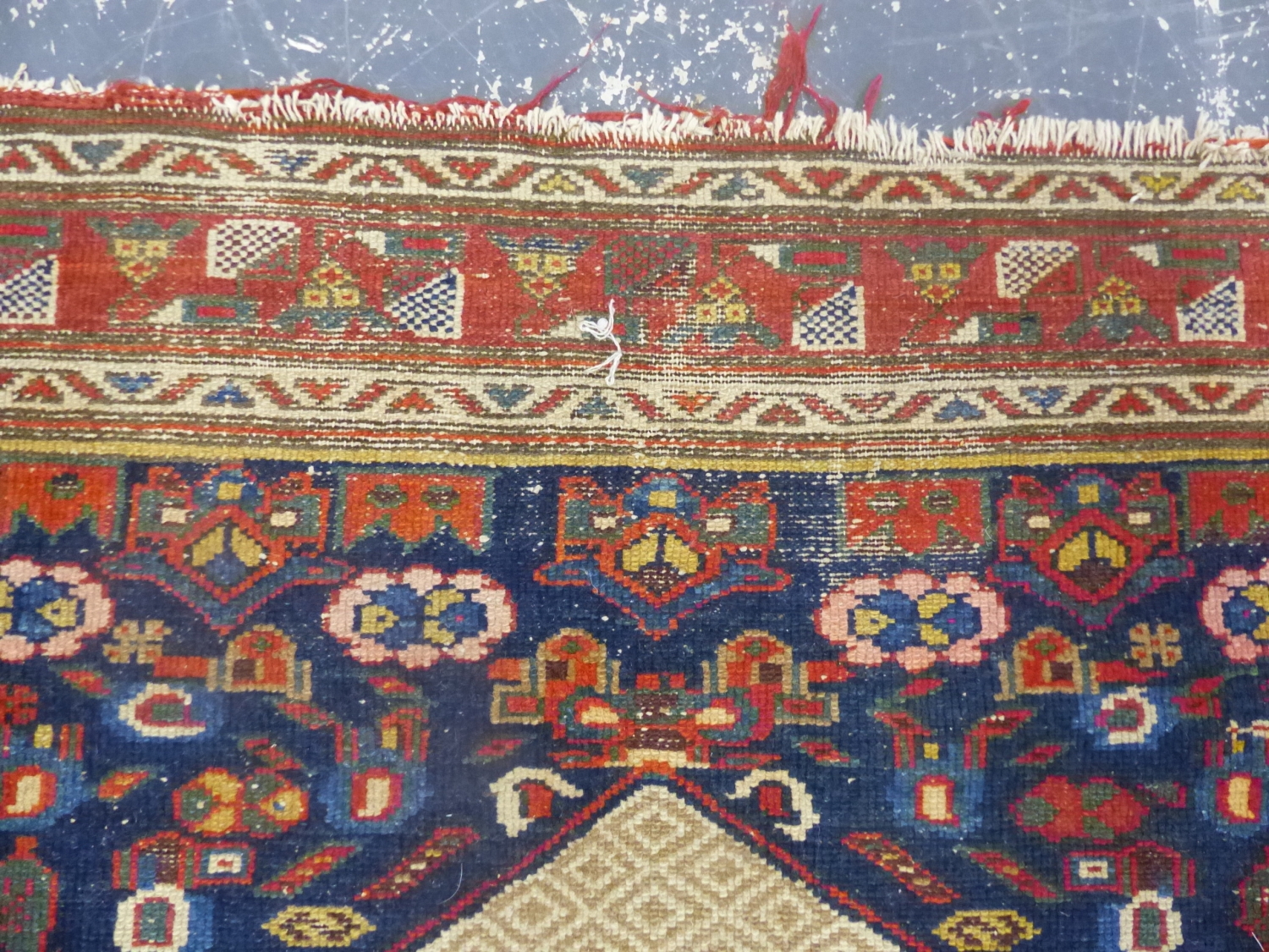 AN ANTIQUE PERSIAN SERAB RUNNER. 293 x 113cms. - Image 8 of 9