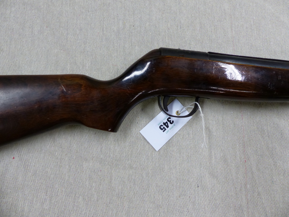 A WEBLEY MK III .22 UNDER LEVER AIR RIFLE No.A7702. - Image 5 of 11