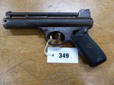 A WEBLEY MK1 .177 AIR PISTOL No.205