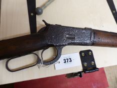 RIFLE. WINCHESTER .44 WCF LEVER ACTION -NVN ST.No.3327. RELIC CONDITION. PLEASE NOTE: A CURRENT