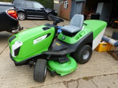 A VIKING RIDE ON LAWNMOWER