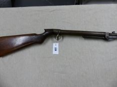 A BSA STANDARD.22 PREWAR LINCOLN JEFFIRES TYPE UNDER LEVER AIR RIFLE, No.S.32503