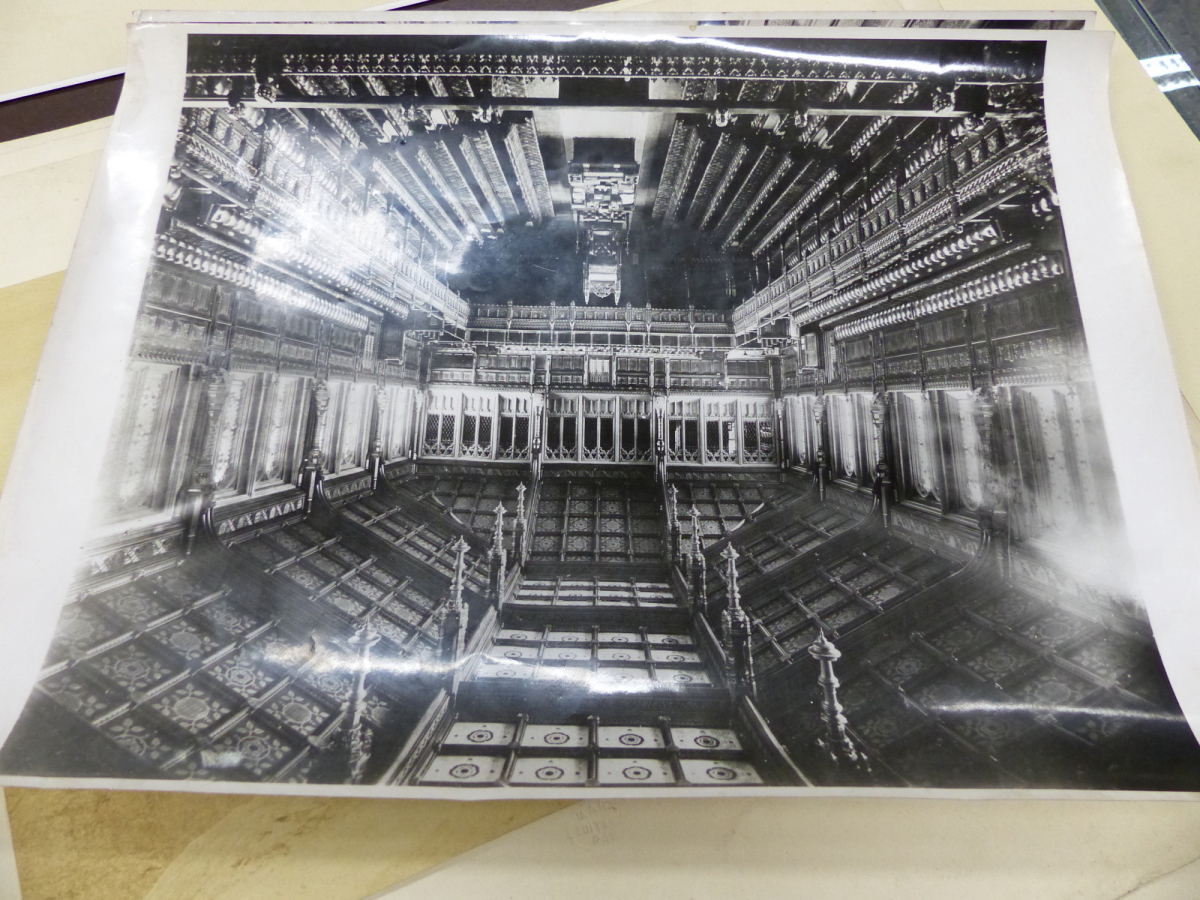 A FRAMED INK SIGNED PHOTOGRAPH OF JOSEPH CHAMBERLAIN, TWO OF THE CHAMBERS OF PARLIAMENT, OTHERS OF A - Image 14 of 19