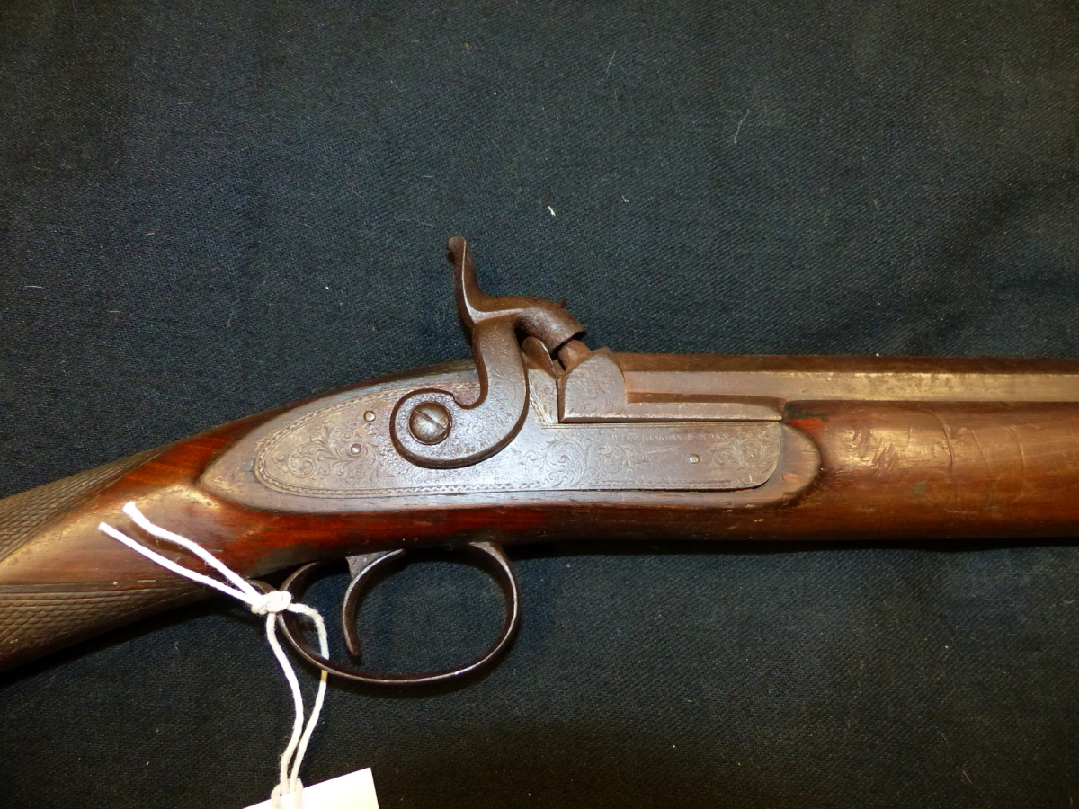 WILLIAMSON & SON, SB.16B PERCUSSION SHOTGUN. NVN.