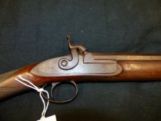 WILLIAMSON & SON, SB.16B PERCUSSION SHOTGUN. NVN.