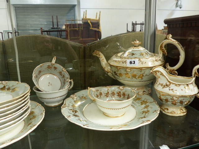 A VICTORIAN TEASET.