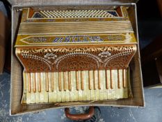 A PIANO ACCORDIAN.